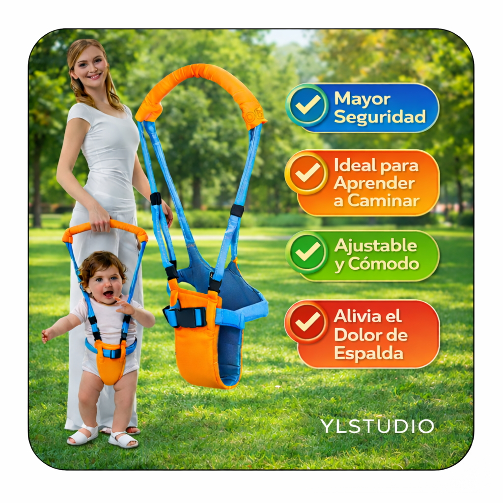 SafeSteps®  Seguridad en cada avance - Arnés de Caminar para Bebés
