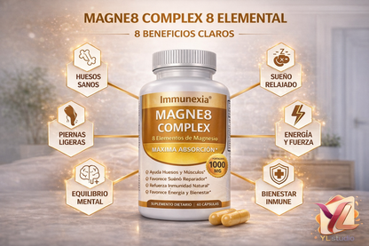 Magnesion8® - MAGNESIO COMPLEX 8 ELEMENTAL 1000 mg