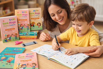 MiniTrazo® - Set Cuaderno Magic Caligrafia Montessori