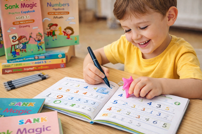 MiniTrazo® - Set Cuaderno Magic Caligrafia Montessori