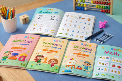 MiniTrazo® - Set Cuaderno Magic Caligrafia Montessori