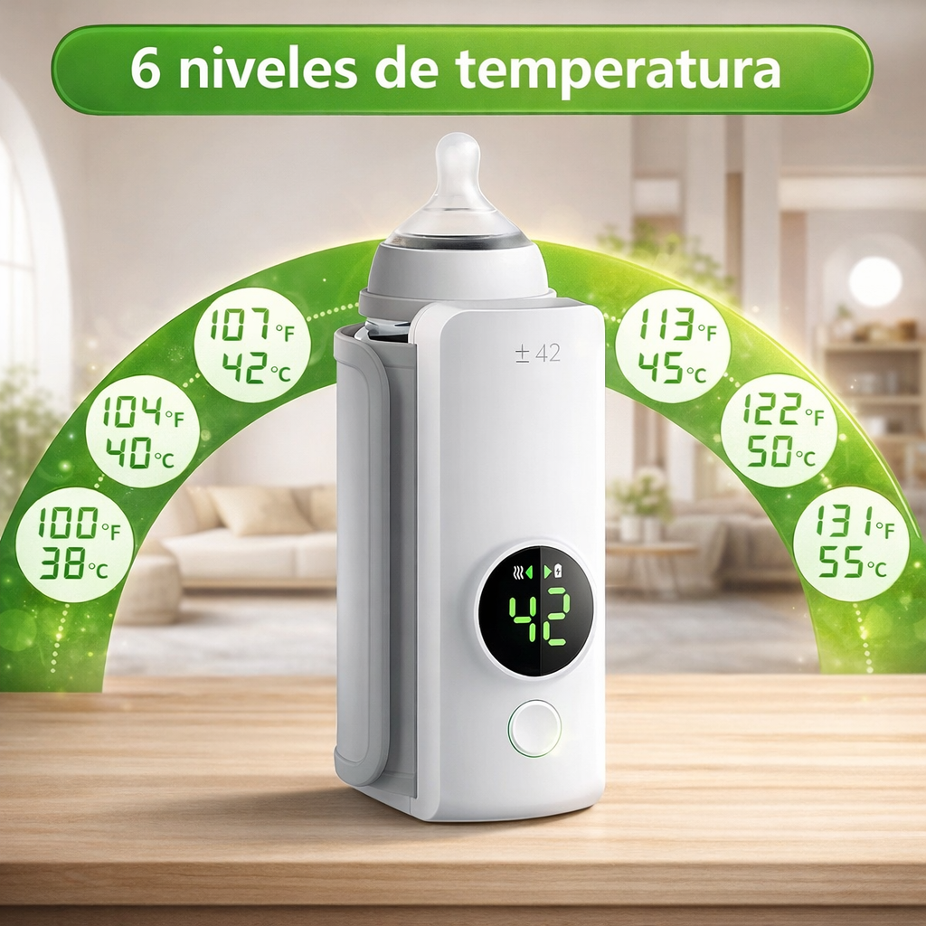 MiniWarm®️ – Calentador de Mamadera Pórtatil