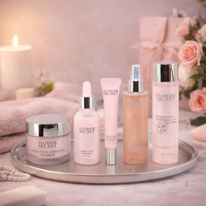 CollaGlow® – Set de Cuidado Facial con Colágeno (Pack 5)