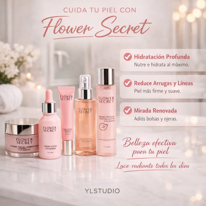 CollaGlow® – Set de Cuidado Facial con Colágeno (Pack 5)