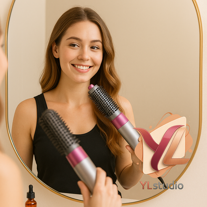 VelvetAir®  Cabello suave, look perfecto - Cepillo Secador 5 En 1