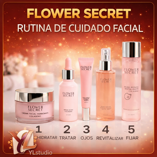 CollaGlow® – Set de Cuidado Facial con Colágeno (Pack 5)